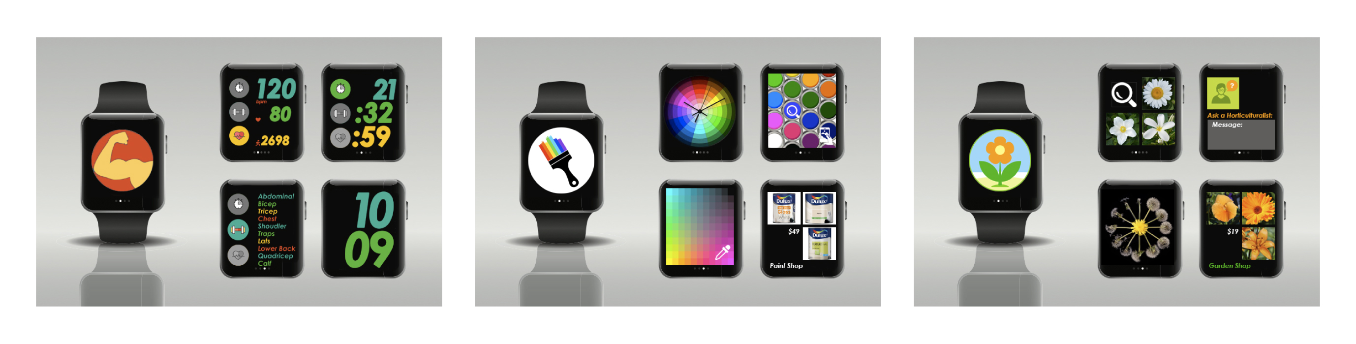 Smart Watch App Designs
