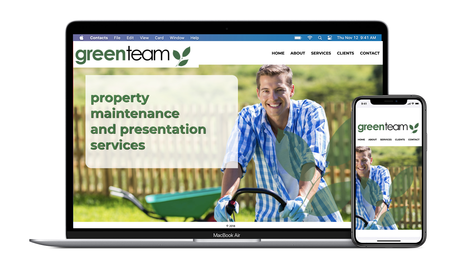 Property Maintenance Website
