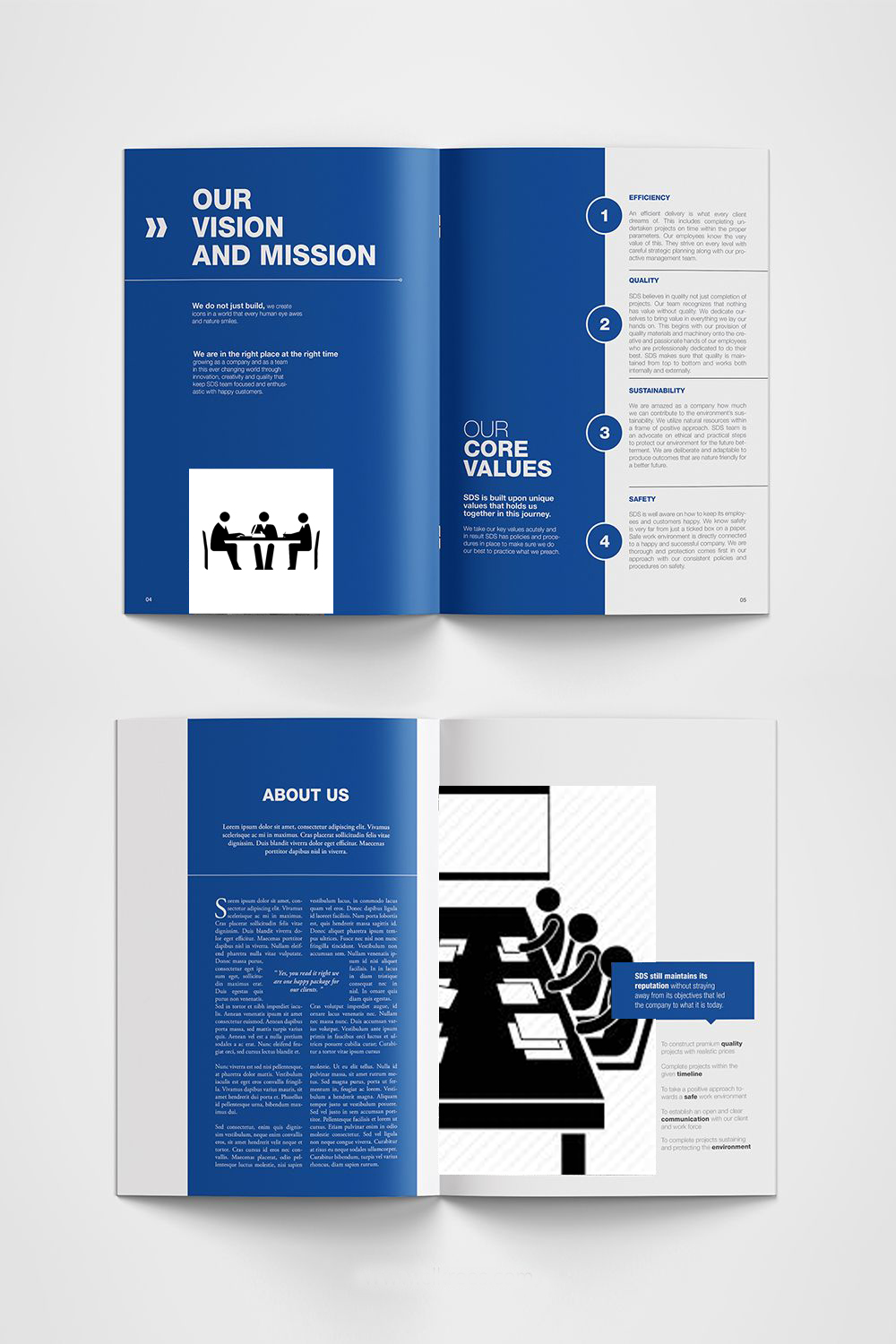 Corporate Annual Report Layout