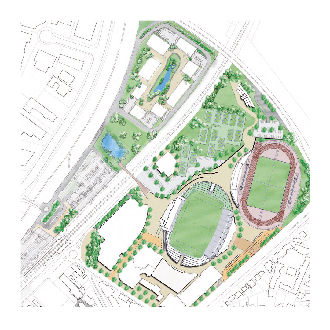 Campbelltown Sports Stadium Masterplan