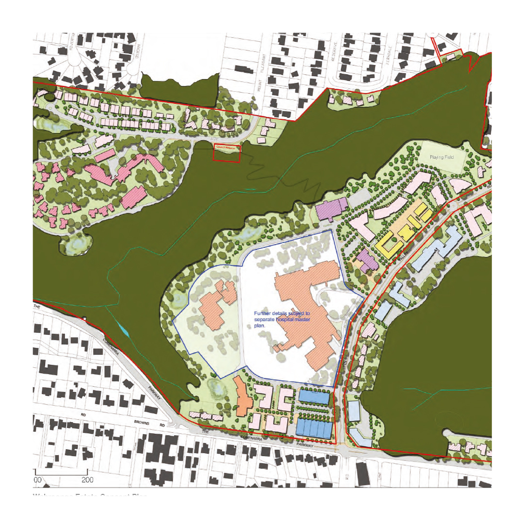 SAN Hospital Wahroonga Masterplan