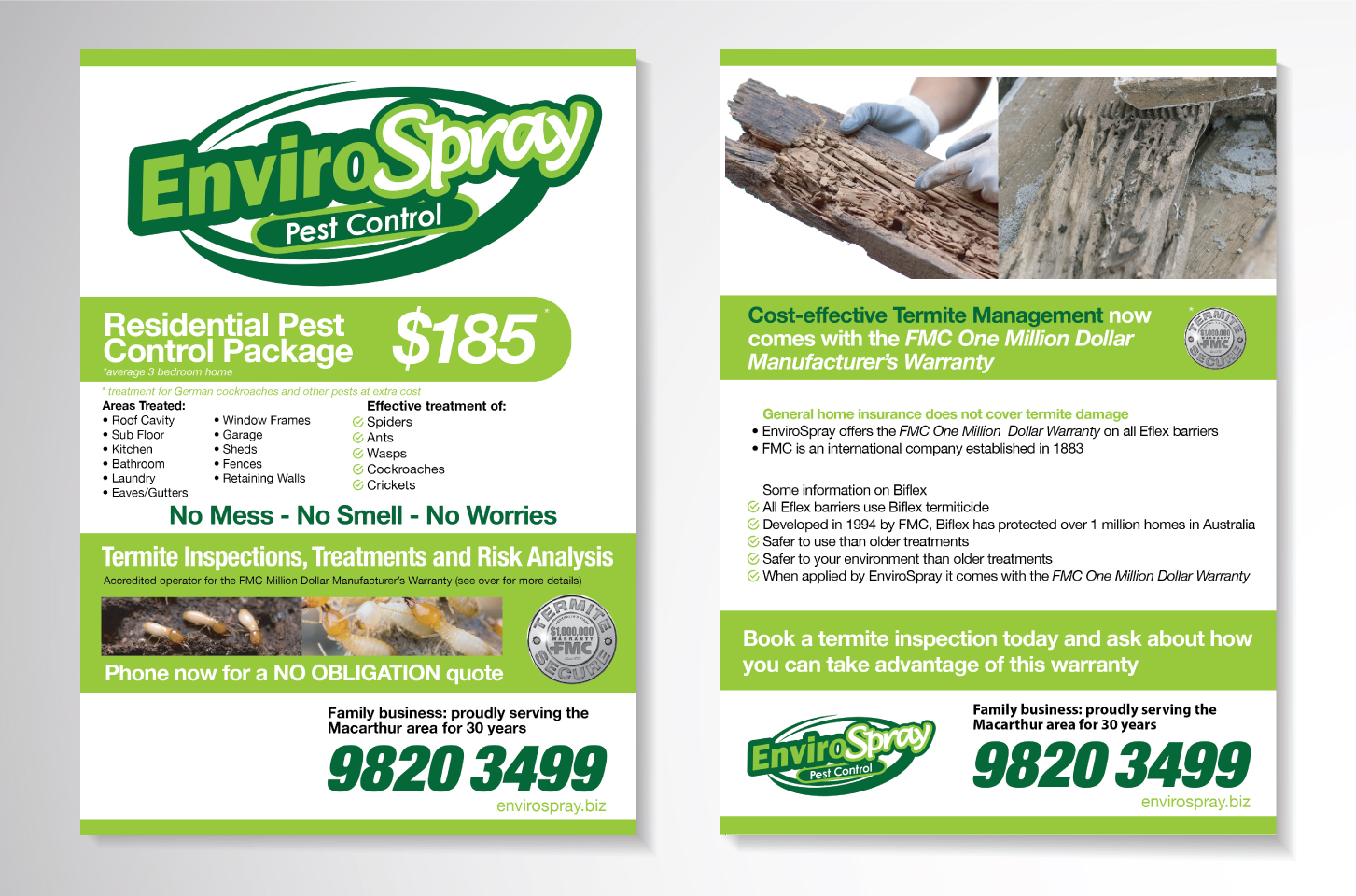 Pest Control Flyer
